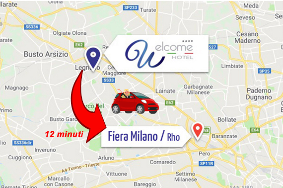 hotel a soli 18 minuti dalla fiera Milano City